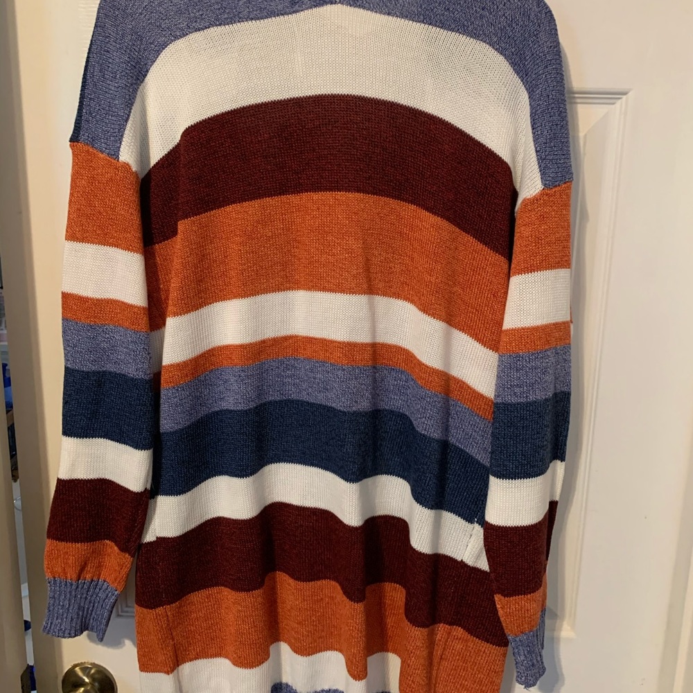 Striped cardigan